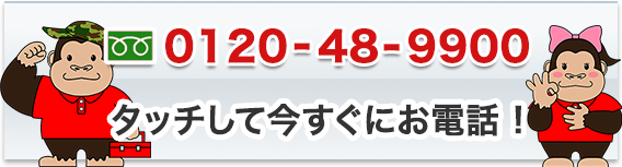 フリーダイヤル　0120-48-9900